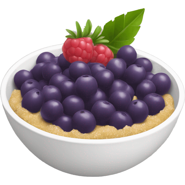 acai bowl emoji