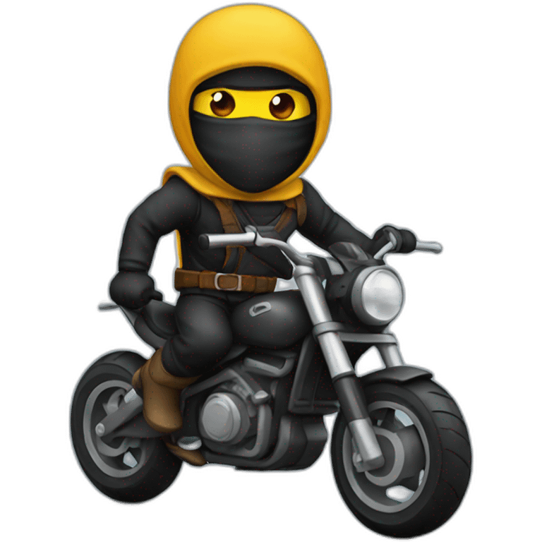 Ninja rider  emoji