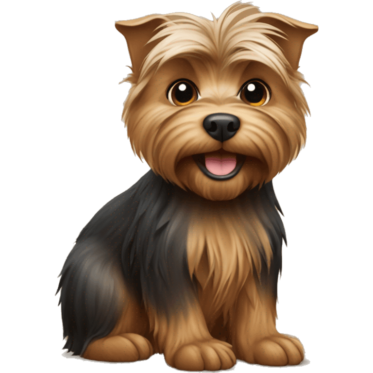 Beaver is a Yorkshire terrier emoji