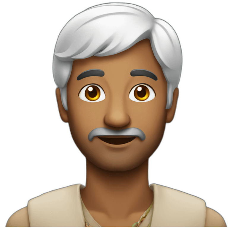 Indian man emoji