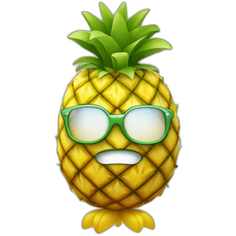 Ananas avec des ailes emoji