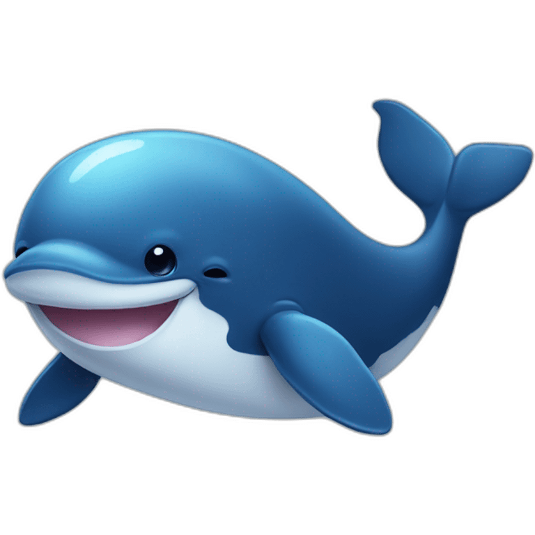 A baby whale emoji