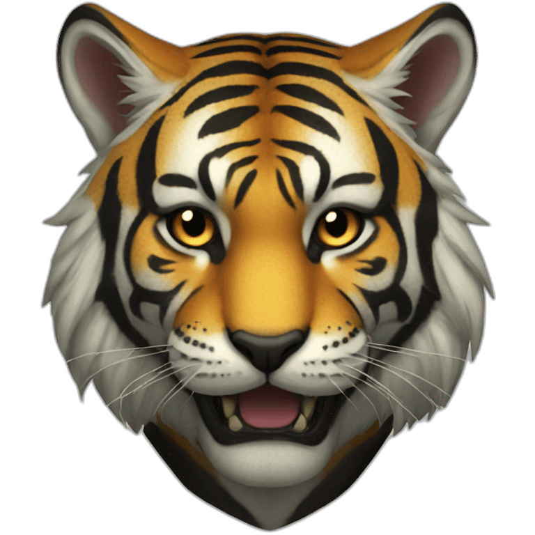 Gothic tiger emoji