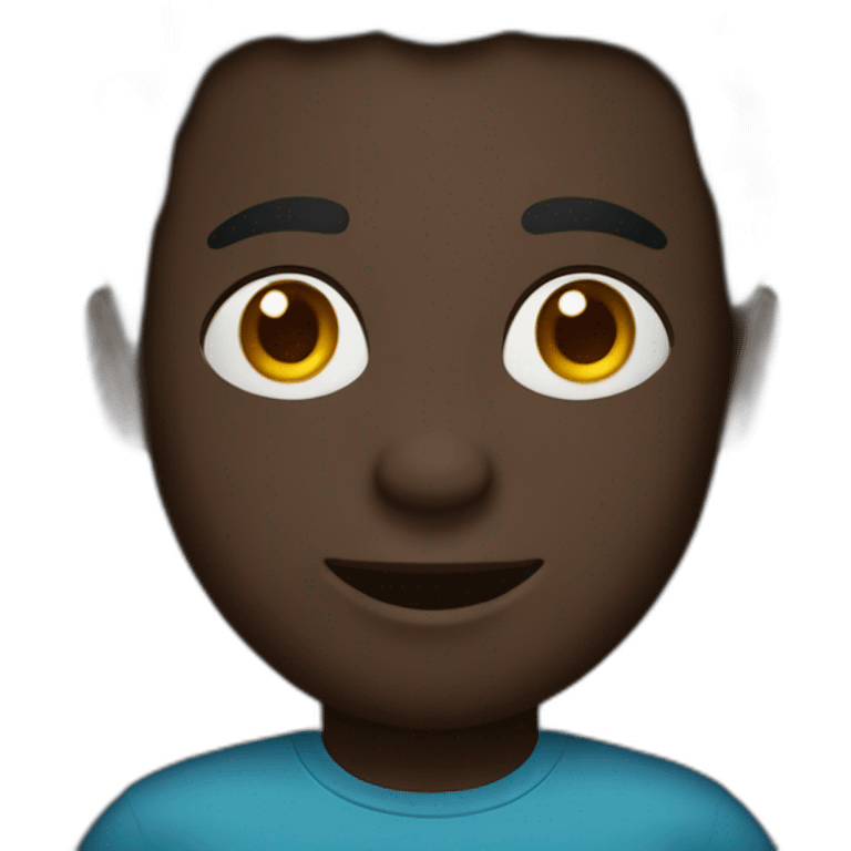 Black skin single turk male emoji