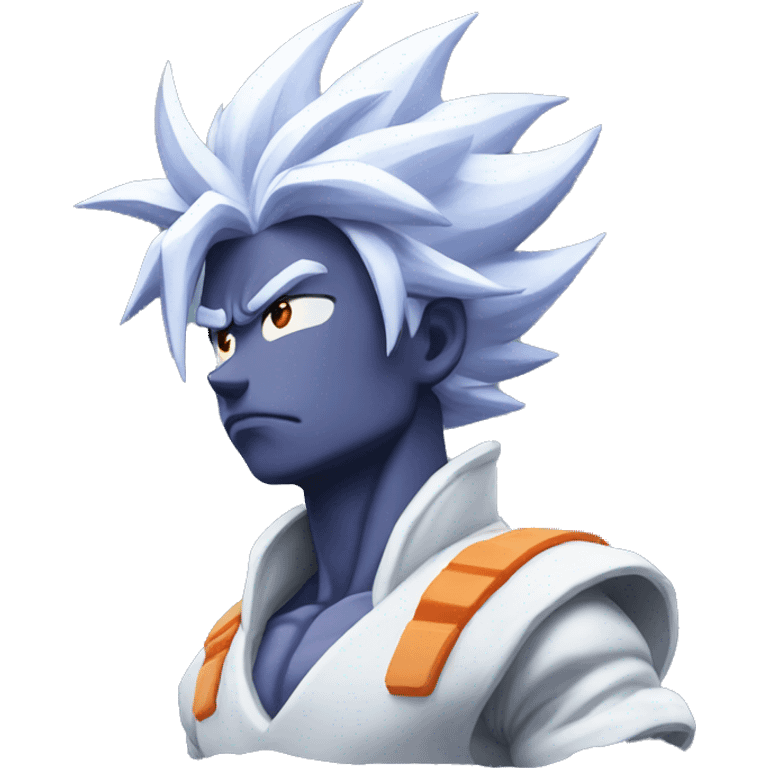 ultra instinct pensive emoji