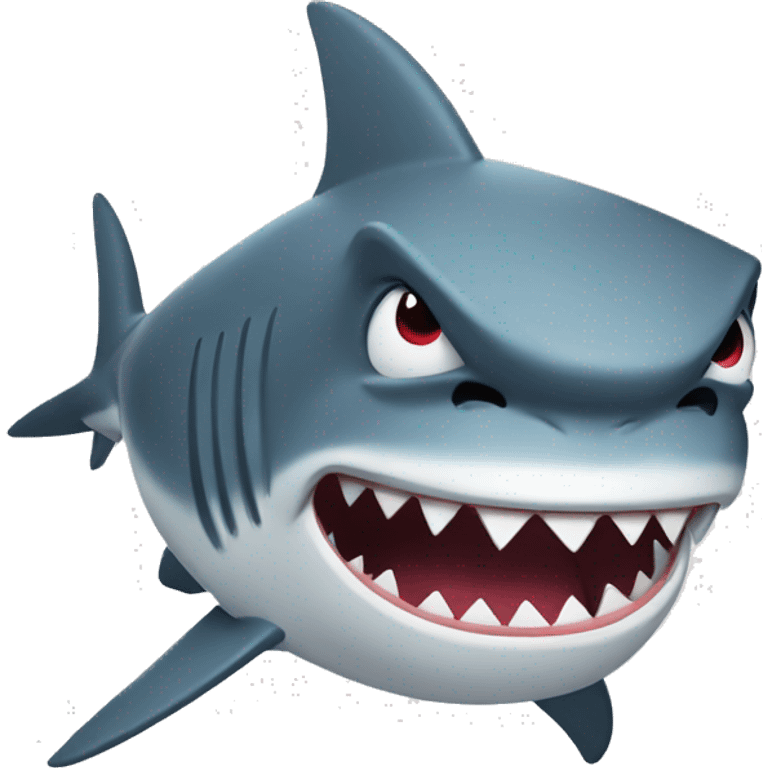 angry spotify shark emoji