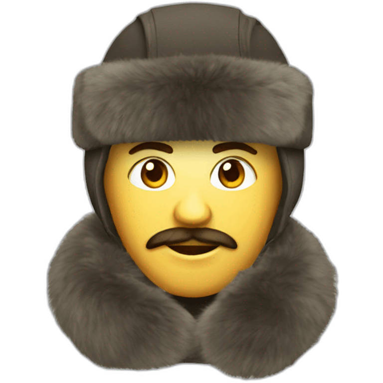 in russian Ushanka emoji