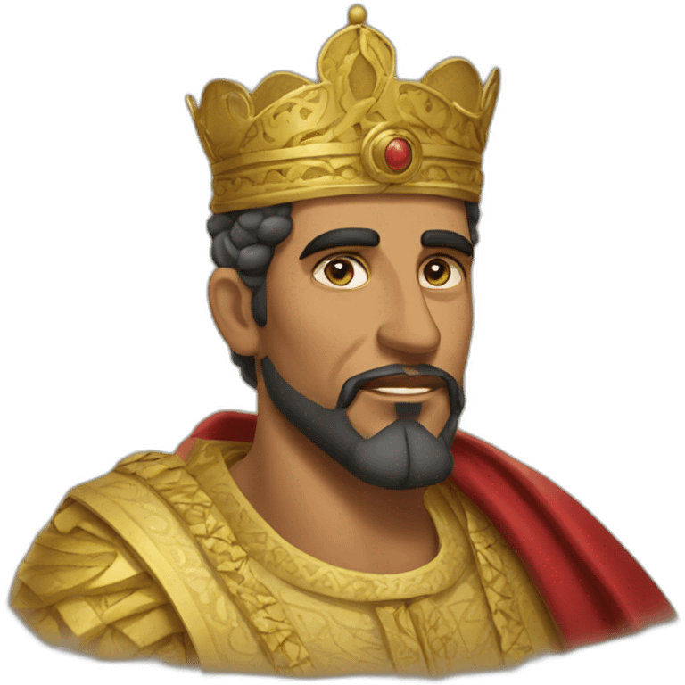 Moroccan king emoji