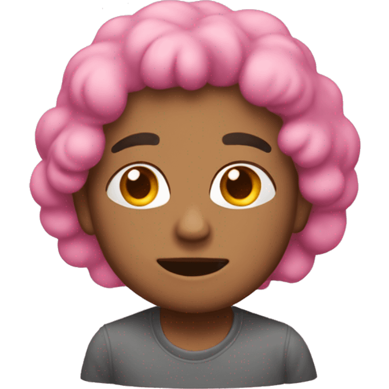 nube color rosado emoji