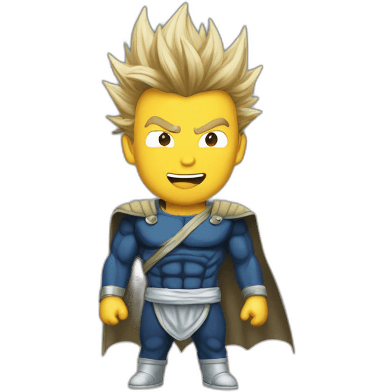 rick astley as super saiyan emoji