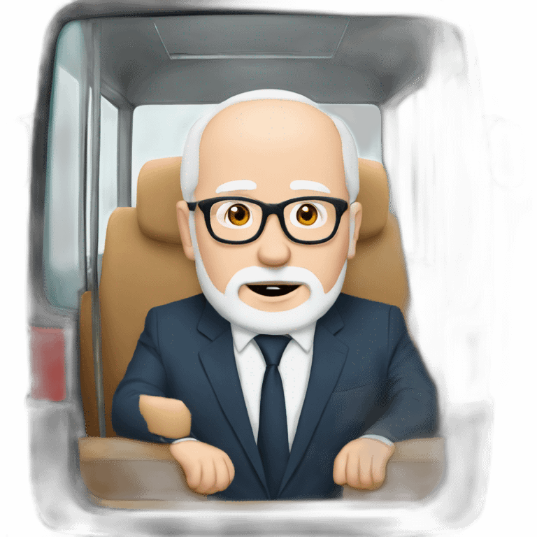 frans Timmermans in bus emoji