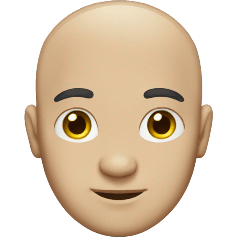 Bald men wearing tutu emoji