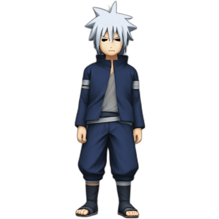 Sasuke embrassant naruto emoji