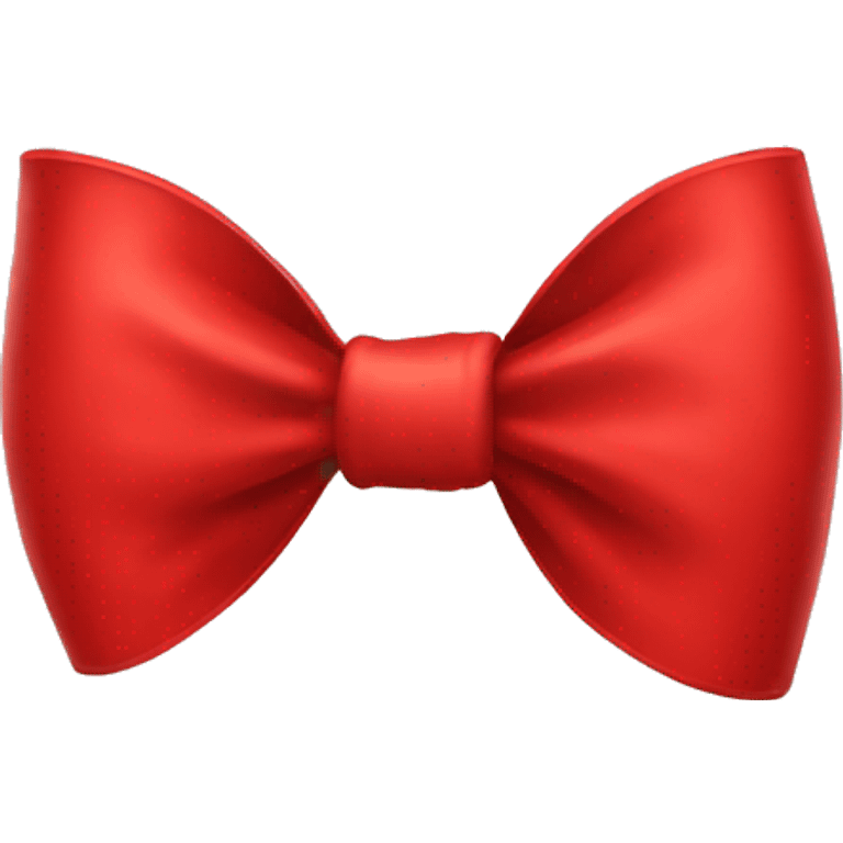 Red bow emoji