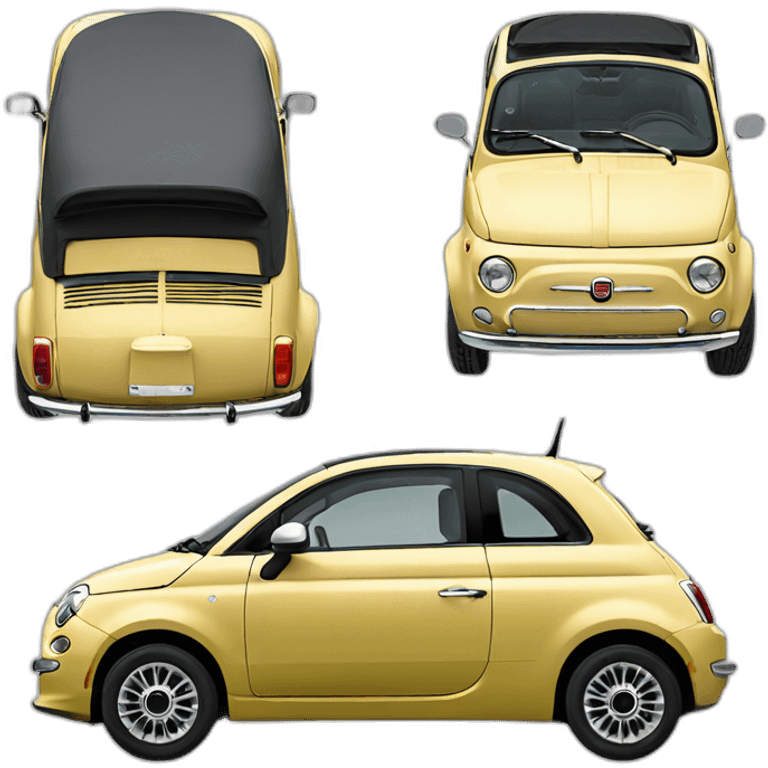 fiat 500 emoji