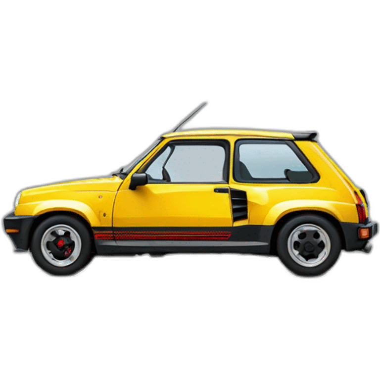 Renault 5 turbo emoji