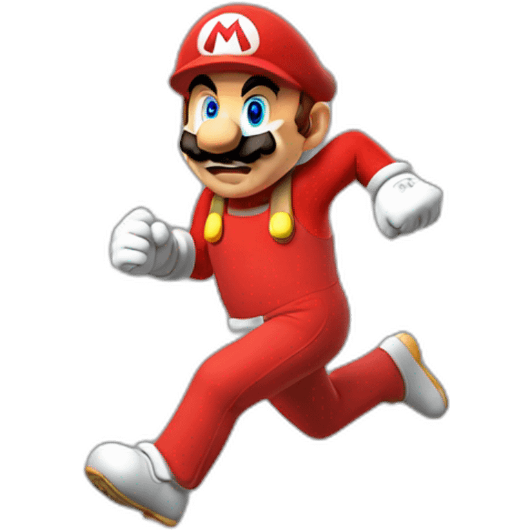 running-mario emoji