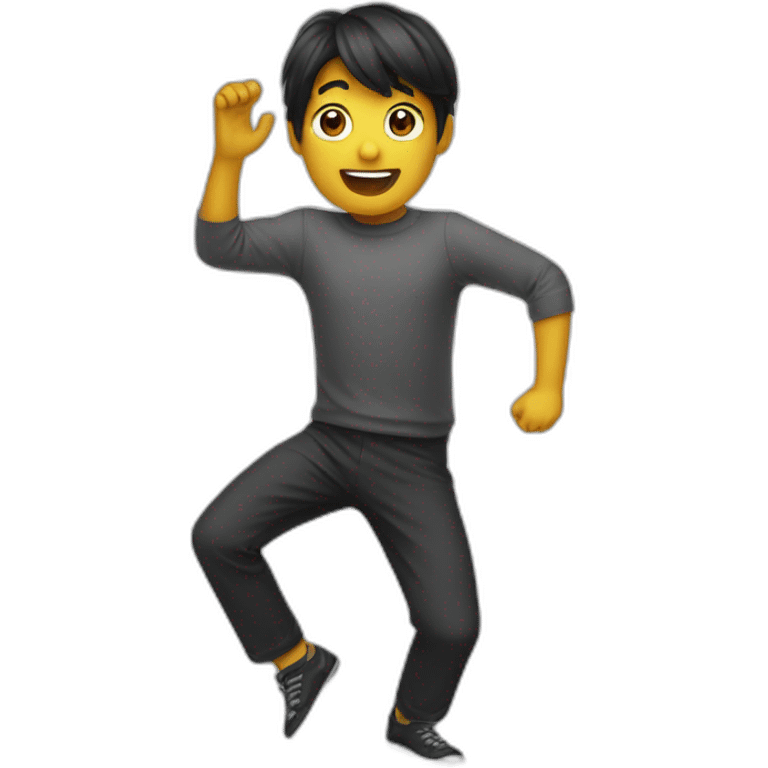 poubelle qui dance emoji