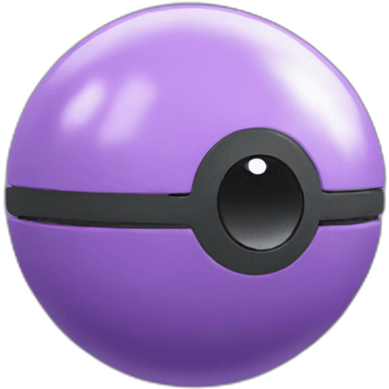 pokemon ball-purple emoji