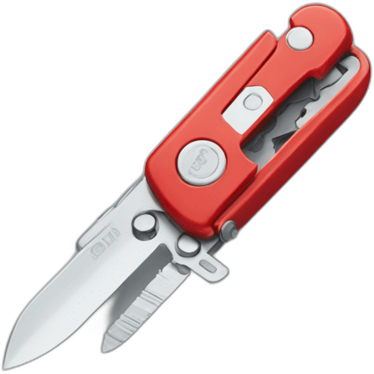 open swiss army knife emoji