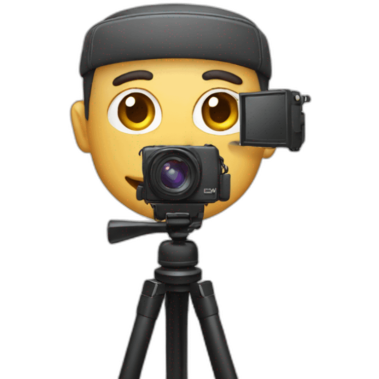 Camera man emoji