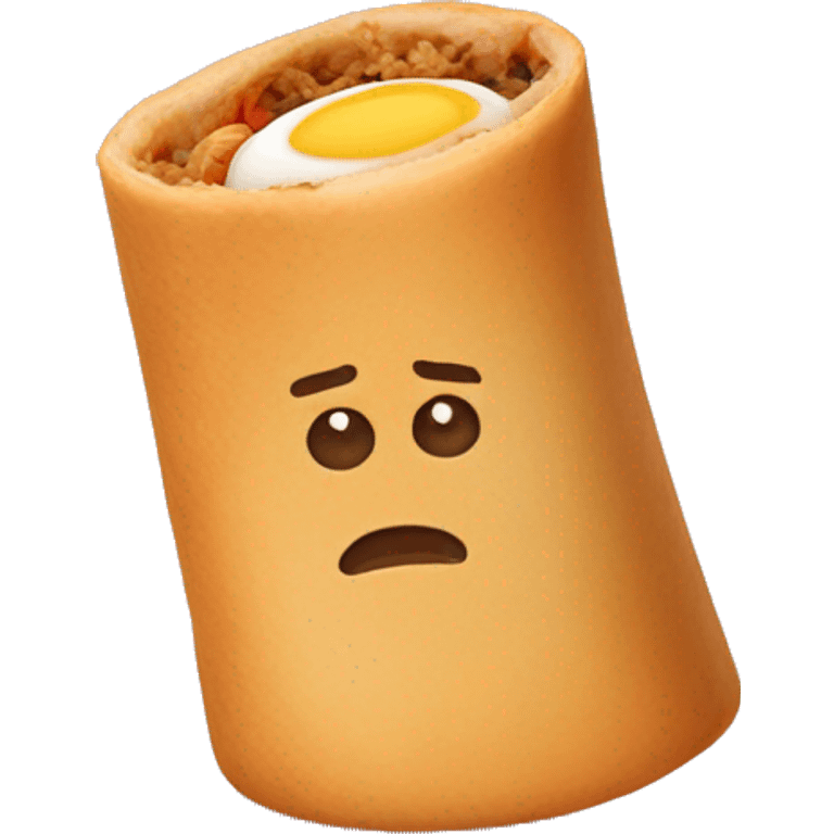 Egg roll emoji