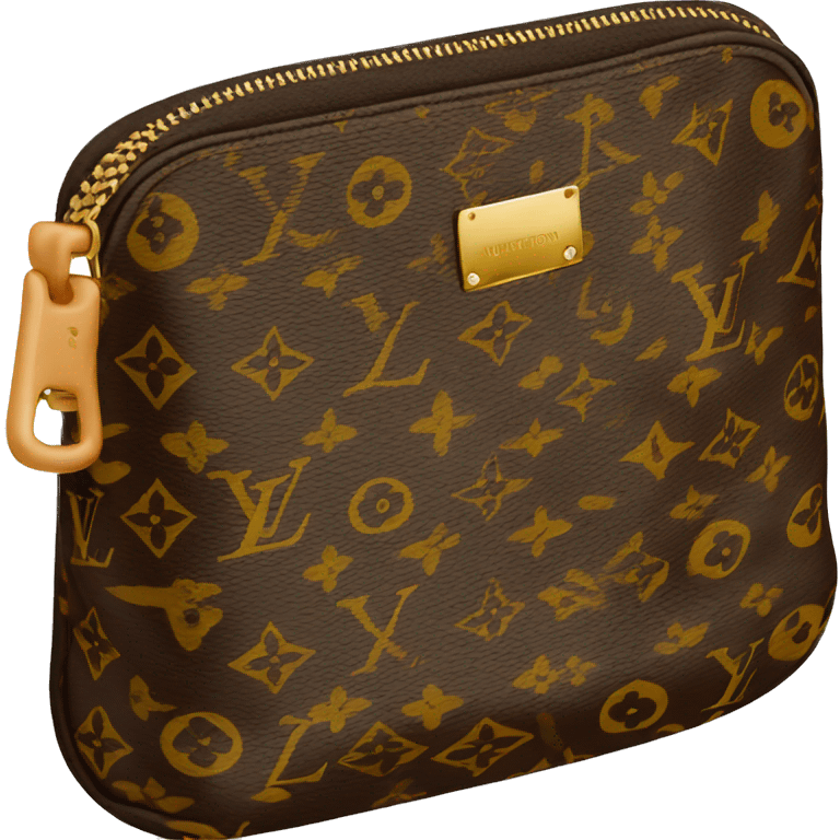 Louis Vuitton pochette emoji