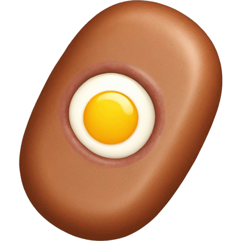 Sausage with Egg  emoji