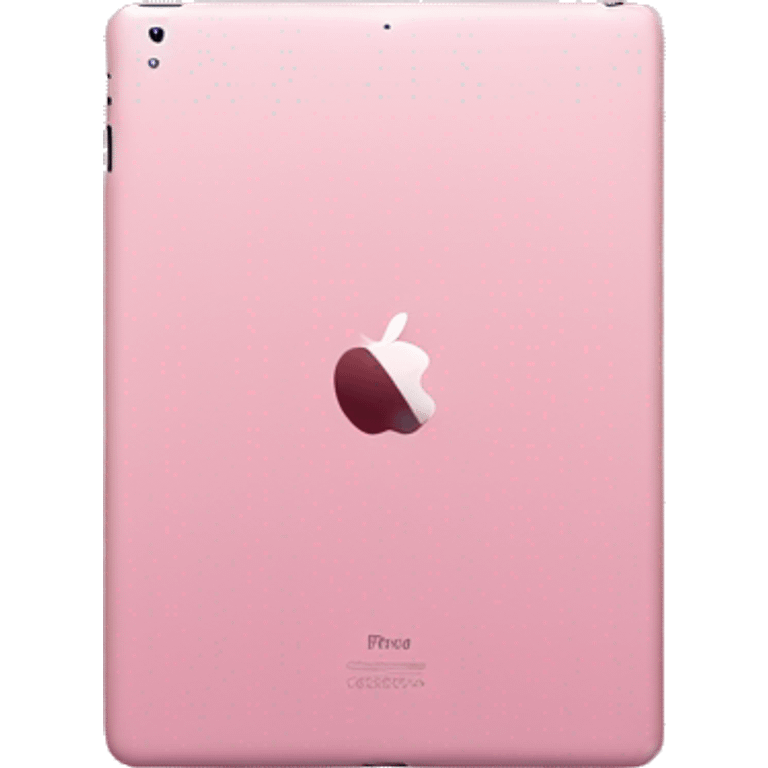 pink ipad emoji