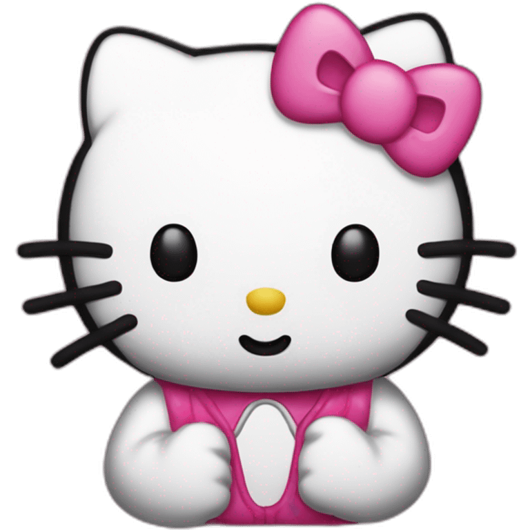 Sac hello kitty emoji