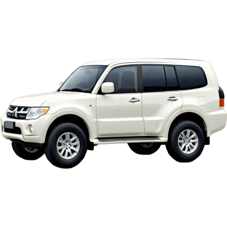 Mitsubishi Pajero - Mitsubishi (Model Year: 2021) (Iconic colour: White) emoji