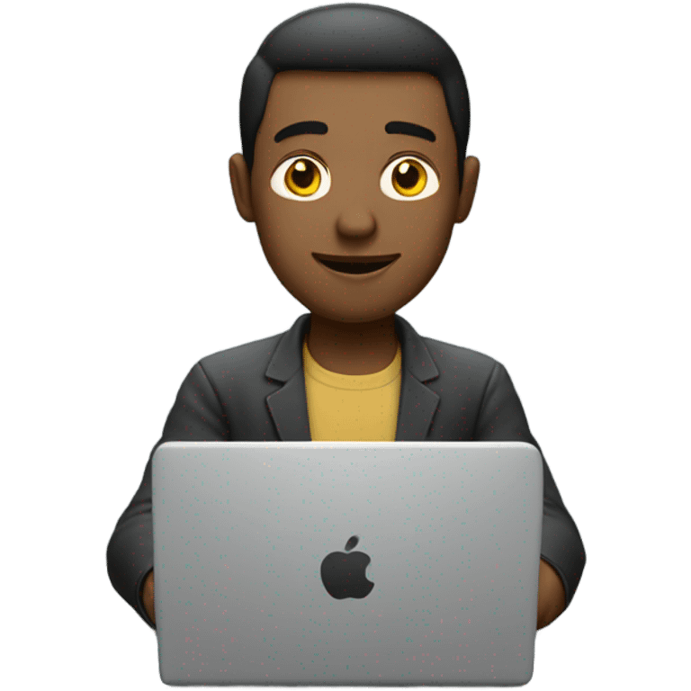 man with laptop emoji