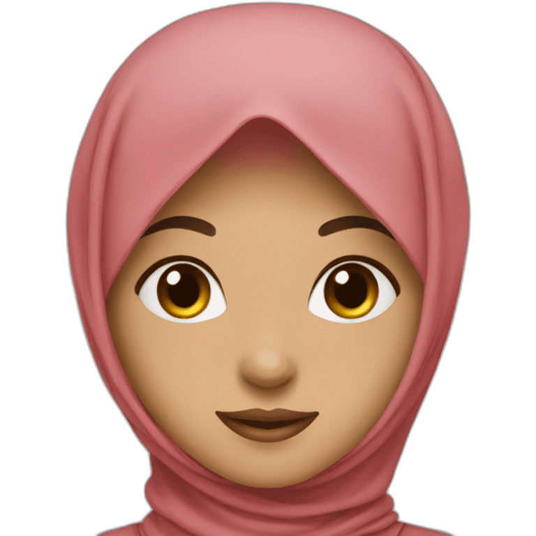 Girl with hijab  emoji