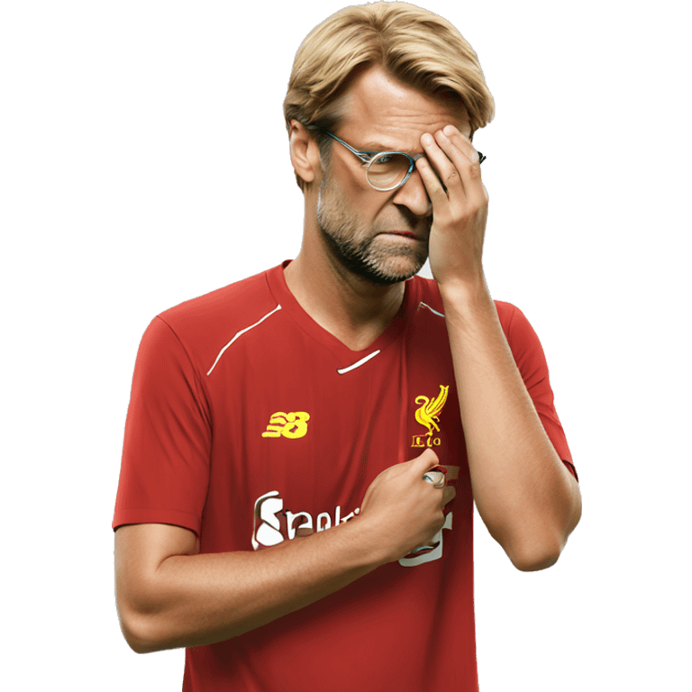 Klopp facepalm emoji