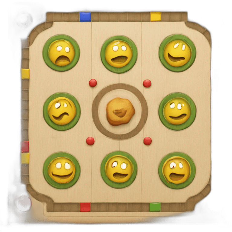 Parcheesi game board emoji