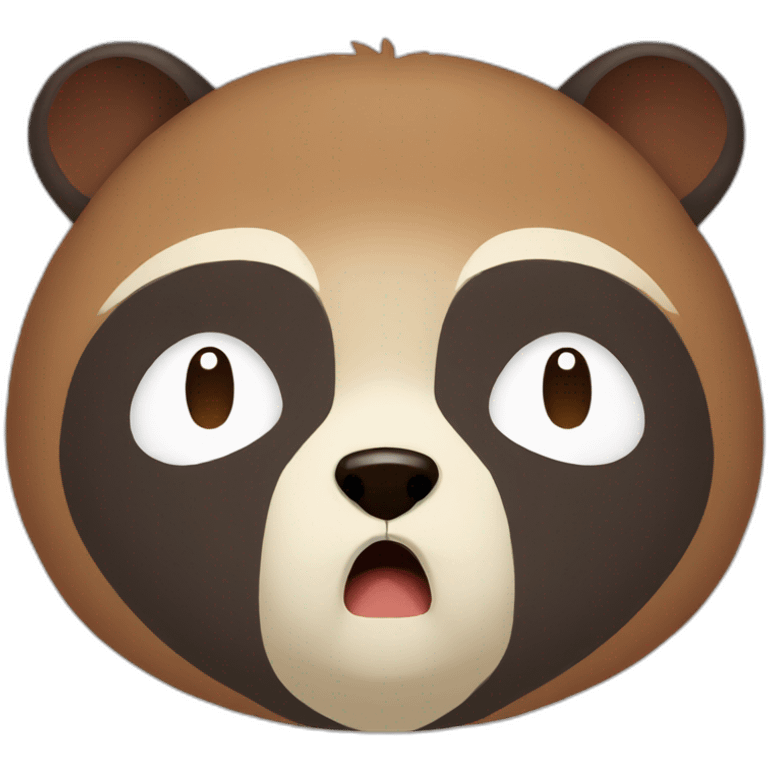 tanuki-face-sad emoji