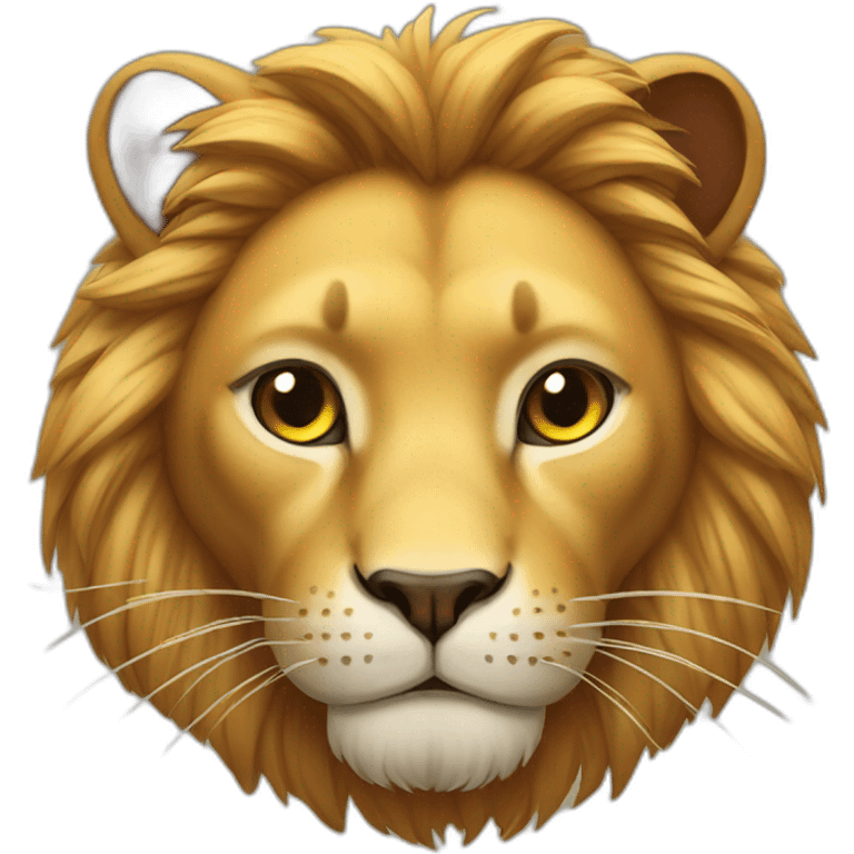 lion cat emoji