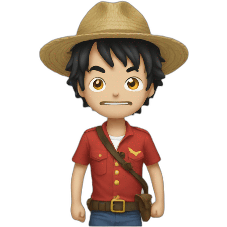 communiste luffy emoji