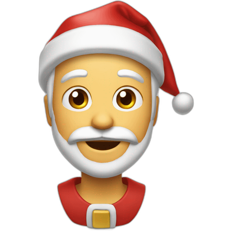 santa claus party emoji