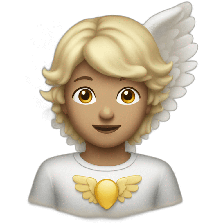 angel face emoji