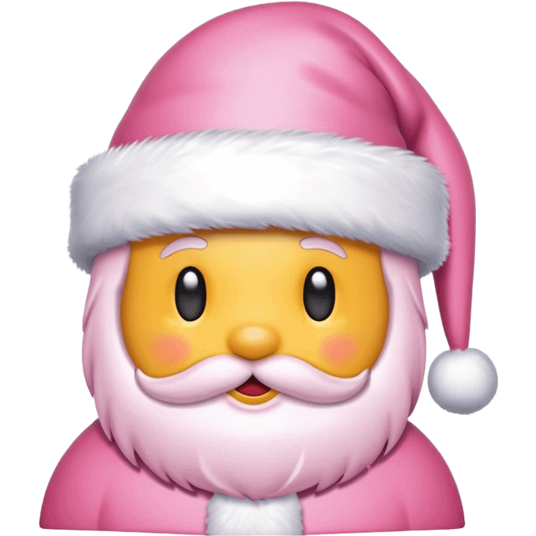 Light pinck Christmas Stanley  emoji