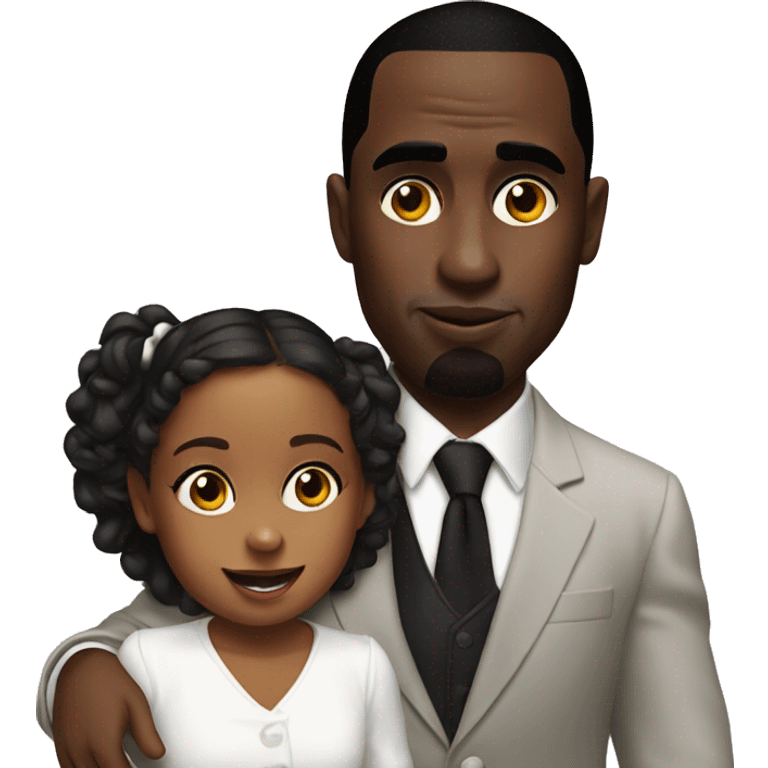 P Diddy with a kid emoji