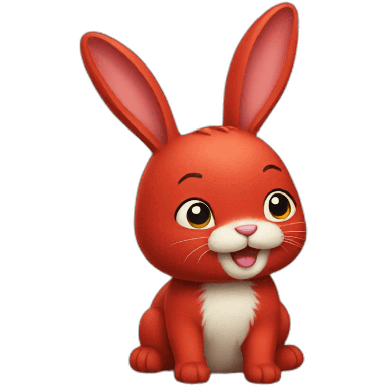 Red Bunny emoji