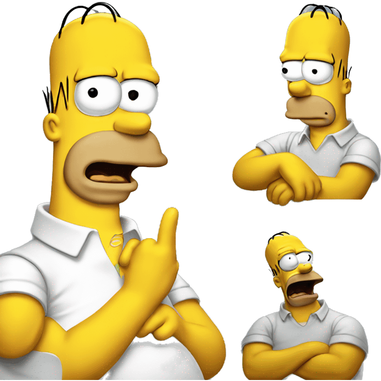 confused homer simpson emoji