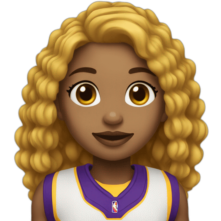 lakers girl emoji