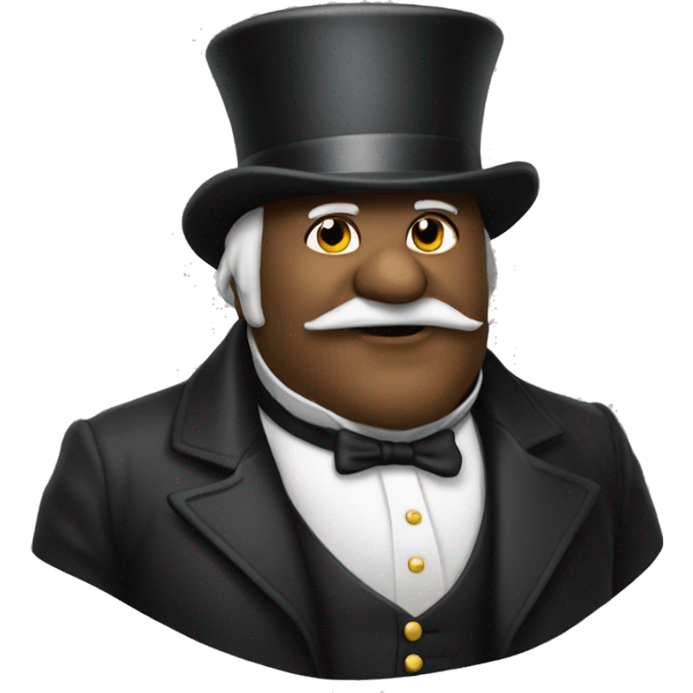 Sark with tophat emoji