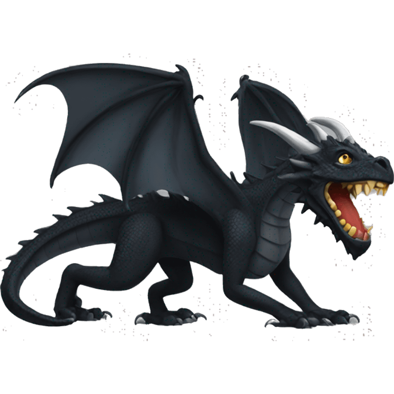  Black Dragon  emoji