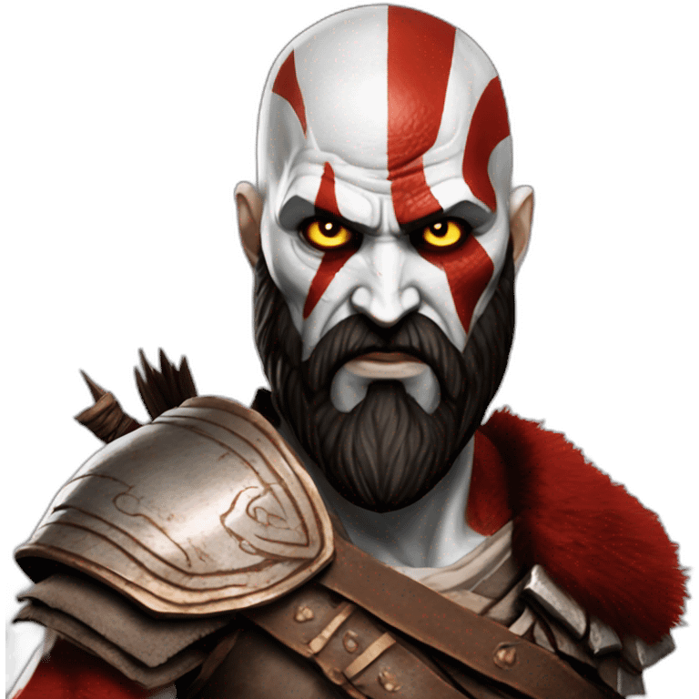 Kratos god of war emoji