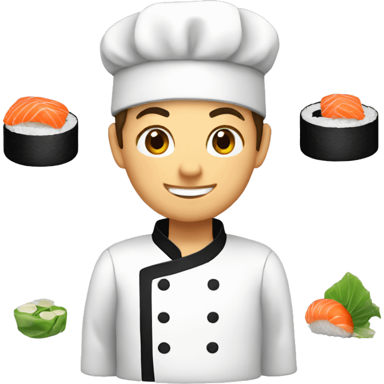 sushi chef  emoji