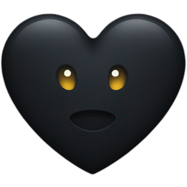 dark mode heart emoji